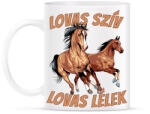 printfashion Lovas szív, lovas lélek - Bögre - Fehér (2748312)