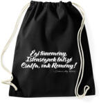 printfashion Csokonai Vitéz Mihály - Reményhez - Sportzsák, Tornazsák - Fekete (4330441)