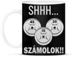 printfashion GYM things - Bögre - Fekete (2394036)