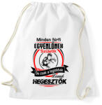 printfashion A legjobb hegesztők - Sportzsák, Tornazsák - Fehér (930031)