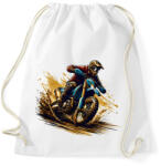 printfashion Motocross - Sportzsák, Tornazsák - Fehér (16772633)