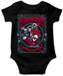 printfashion Krampus sötét karácsony - Baba Body - Fekete (11175334)