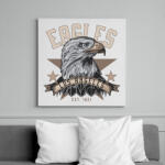 printfashion Sas 04 - Los Angeles Eagles - Vászonkép - Fehér (6636667)