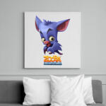 printfashion Zooba - Henry - Vászonkép - Fehér (6635604)