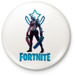 printfashion Fortnite: X-Lord - Kitűző, hűtőmágnes - Fehér (4703451)