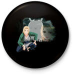 printfashion Tsunade - Kitűző, hűtőmágnes - Fekete (14253528)