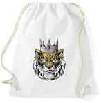 printfashion Tigris - Sportzsák, Tornazsák - Fehér (2039053)