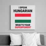 printfashion Magyar szupererő - Vászonkép - Fehér (6628366)