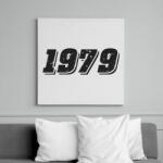 printfashion 1979 - Vászonkép - Fehér (6640292)