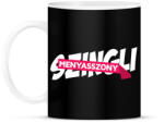 printfashion Már nem szingli. . . - Bögre - Fekete (2625961)
