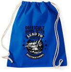 printfashion Csodás utak - Sportzsák, Tornazsák - Bright royal (208954)