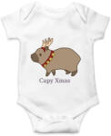 printfashion capybara család - rénszarvas - Baba Body - Fehér (14888565)