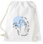 printfashion Április végén - Gárdonyi Géza - Sportzsák, Tornazsák - Fehér (7120897)
