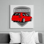 printfashion Golf4life - Vászonkép - Fehér (6628571)