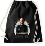 printfashion SUPERNATURAL-GABRIEL - Sportzsák, Tornazsák - Fekete (4144868)