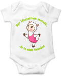 printfashion Egy idegszálam maradt és te azon táncolsz! - Baba Body - Fehér (16274170)