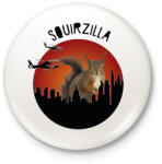 printfashion Squirzilla - Kitűző, hűtőmágnes - Fehér (7179283)