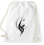 printfashion Női arc - fekete - Sportzsák, Tornazsák - Fehér (11995806)