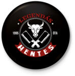 printfashion Legendás hentes - Évszámmal - Kitűző, hűtőmágnes - Fekete (9390281)
