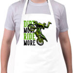 printfashion Motocross - Kötény - Fehér (15626555)