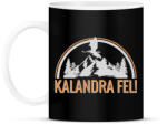 printfashion Kalandra fel! (Sötét póló) - Bögre - Fekete (2664734)