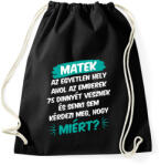 printfashion 75 dinnye - Sportzsák, Tornazsák - Fekete (15620966)