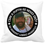 printfashion Csak a puffin ad neked erőt és mindent lebíró akaratot - Párnahuzat, Díszpárnahuzat - Fehér (2785988)