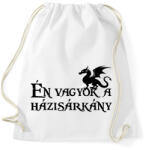 printfashion Én vagyok a házisárkány-Páros póló - Sportzsák, Tornazsák - Fehér (16798037)