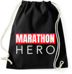 printfashion MARATHON HERO - Sportzsák, Tornazsák - Fekete (9540362)