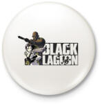 printfashion Black Lagoon - Kitűző, hűtőmágnes - Fehér (3089994)