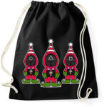 printfashion Squid Game Manók - Sportzsák, Tornazsák - Fekete (5705045)