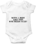 printfashion Ilyen testtel. - Baba Body - Fehér (1328591)