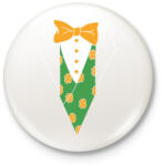 printfashion Vicces öltöny - Kitűző, hűtőmágnes - Fehér (7650848)