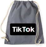 printfashion Tik Tok BOX - Sportzsák, Tornazsák - Grafitszürke (2610559)