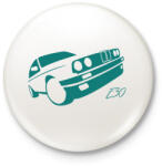printfashion Bmw e30 03 - Kitűző, hűtőmágnes - Fehér (11339450)