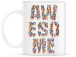 printfashion AWESOME - Bögre - Fehér (789258)