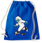 printfashion Gördeszkás Yeti - Sportzsák, Tornazsák - Bright royal (95243)