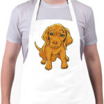 printfashion Magyar vizsla - Kötény - Fehér (6150650)