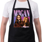 printfashion M3gan - Kötény - Fekete (15484440)