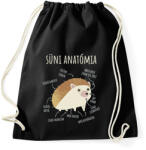 printfashion Süni anatómia - Sportzsák, Tornazsák - Fekete (12541510)