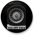 printfashion Old but Gold - Kitűző, hűtőmágnes - Fekete (3104245)