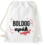 printfashion Boldog Apák napját - Sportzsák, Tornazsák - Fehér (13489749)