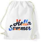 printfashion Hello Summer / Hello Nyár - Sportzsák, Tornazsák - Fehér (5069003)