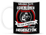 printfashion A legjobb hegesztők - Bögre - Fekete (929714)