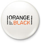 printfashion Orange is the new Black - Kitűző, hűtőmágnes - Fehér (3088567)