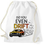 printfashion Do you even drift - Sportzsák, Tornazsák - Fehér (12903165)