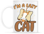 printfashion I'm a lazy cat - Bögre - Fehér (7535998)