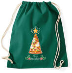 printfashion Merry Pizzamas fehér - Sportzsák, Tornazsák - Sötétzöld (5765482)