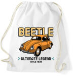printfashion BEETLE LEGEND - Sportzsák, Tornazsák - Fehér (10019821)