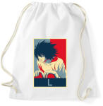 printfashion Death Note - L - Sportzsák, Tornazsák - Fehér (6567106)